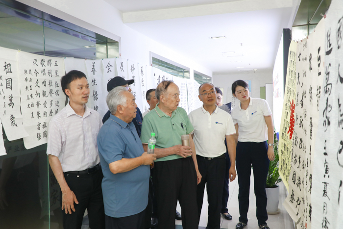 致敬新时代 同书祖国好 ——星瑞集团喜迎党的二十大星瑞杯书法大赛正式进入评审阶段(图10)