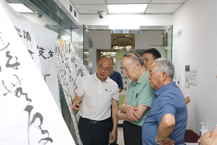 致敬新时代 同书祖国好 ——星瑞集团喜迎党的二十大星瑞杯书法大赛正式进入评审阶段(图17)