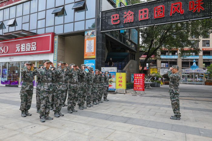编组入列 无限荣光——星瑞集团举行民兵排成立仪式(图14)