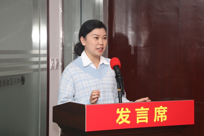 党的二十大精神宣讲团走进星瑞  ——重庆市人民政府驻四川办事处党的二十大精神宣讲进商会进企业活动在星瑞集团举行(图12)