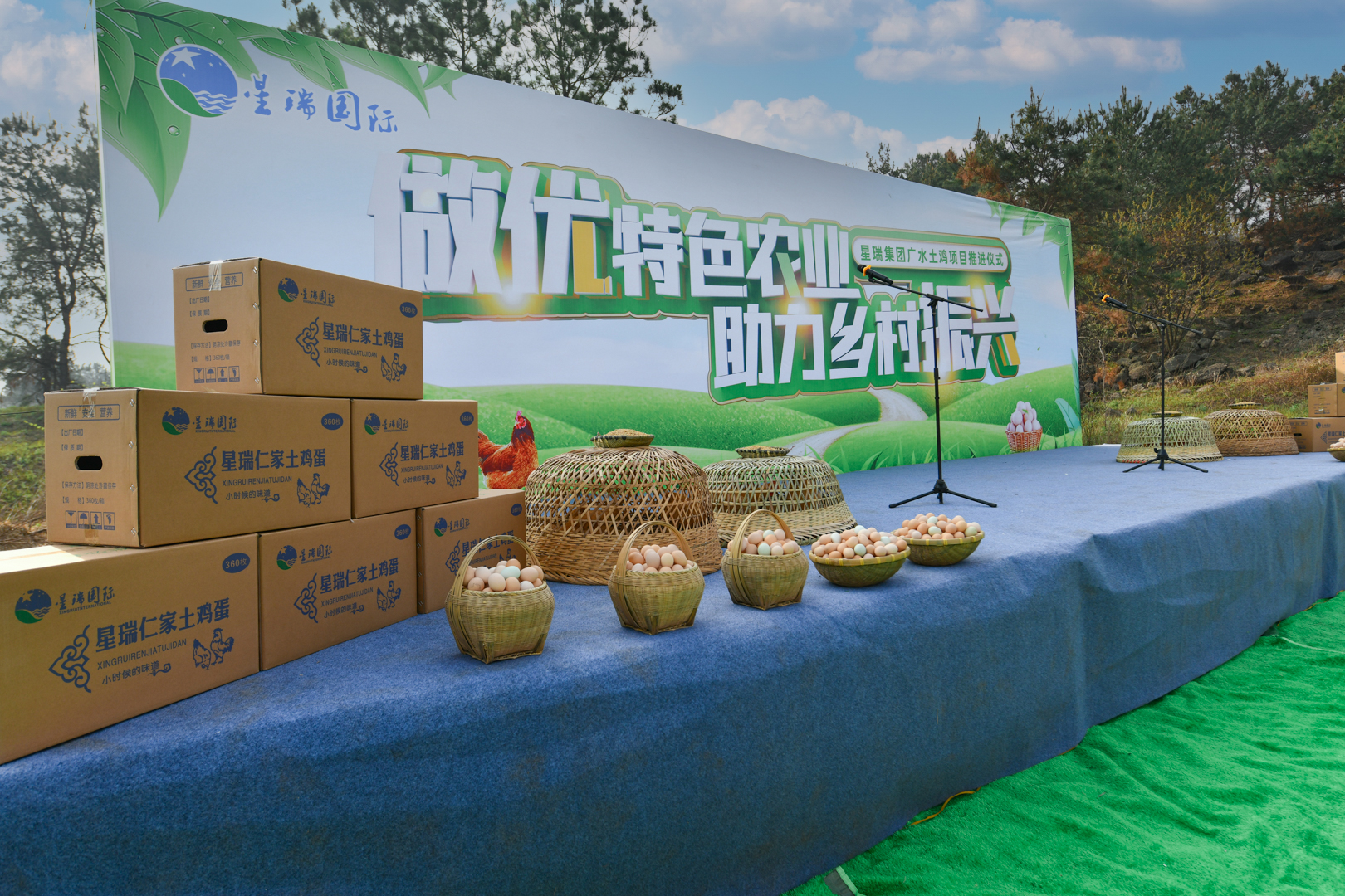 做优特色农业 助力乡村振兴 ——星瑞集团广水土鸡项目推进仪式在湖北广水举行(图1)