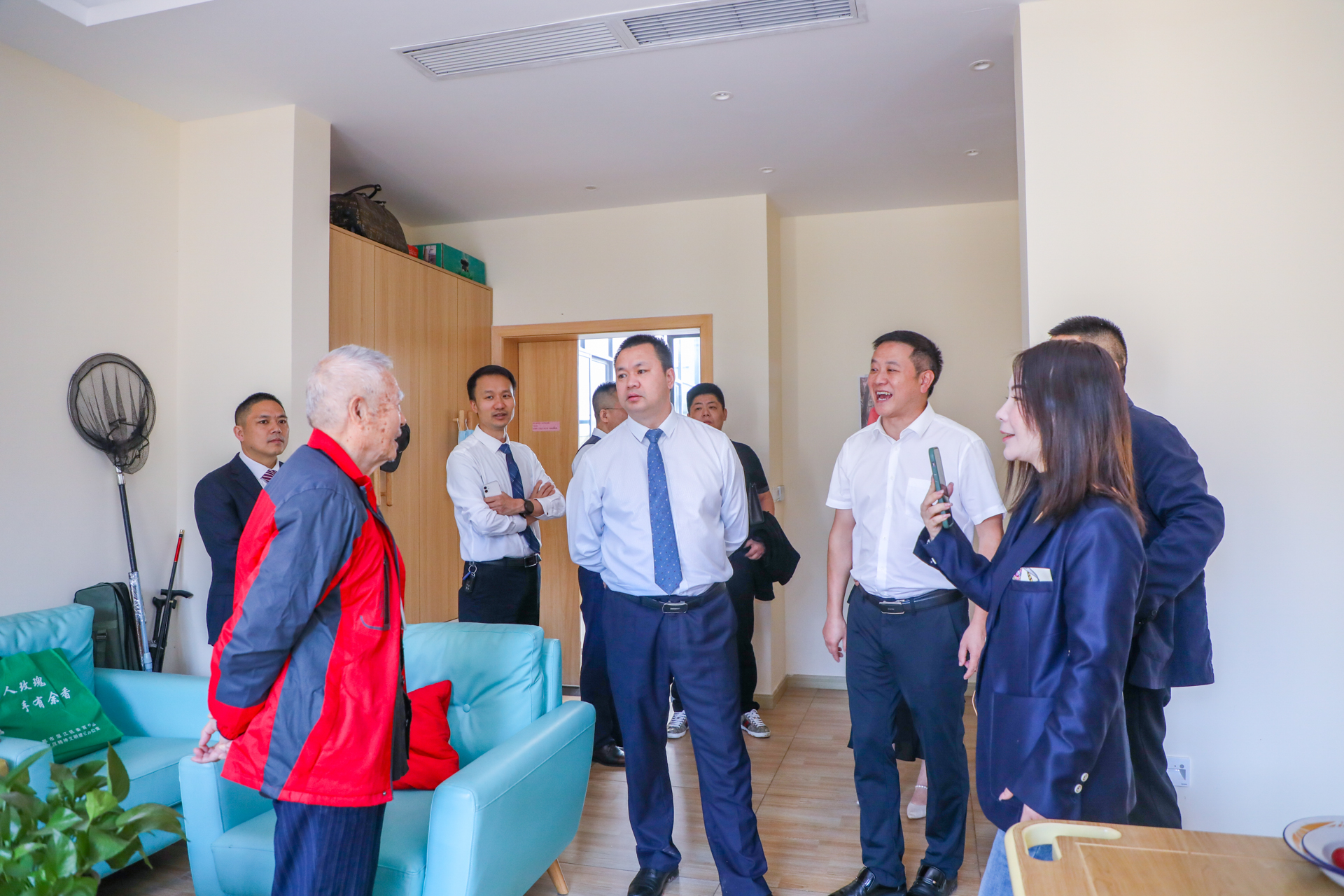 江苏省养老服务标杆企业、江苏省“敬老文明号”、全国“敬老文明号”——江苏悦心养老产业集团领导一行莅临星瑞集团考察交流(图14)