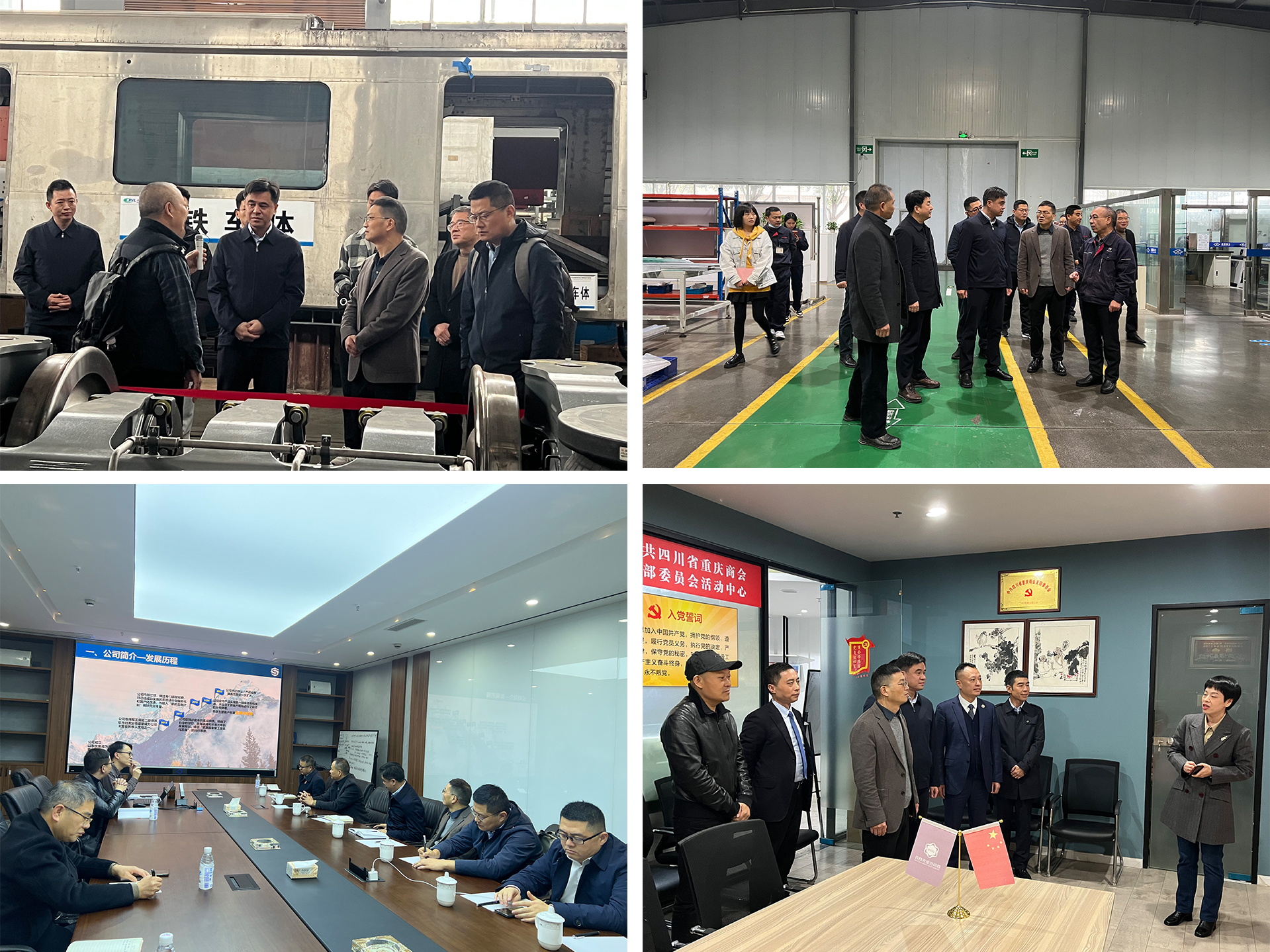 重庆市南岸区人民政府领导一行赴星瑞集团考察交流(图6)