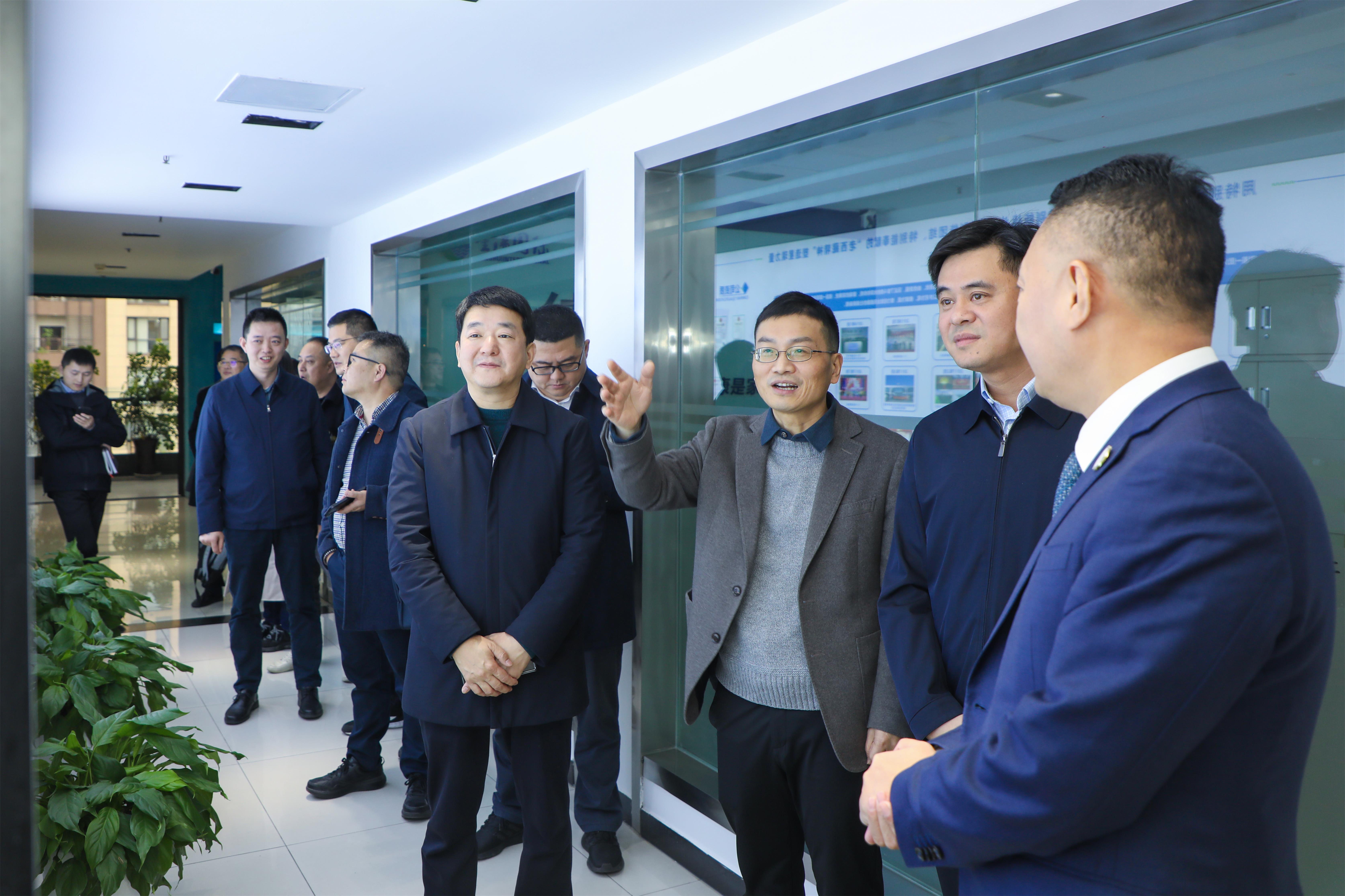 重庆市南岸区人民政府领导一行赴星瑞集团考察交流(图3)