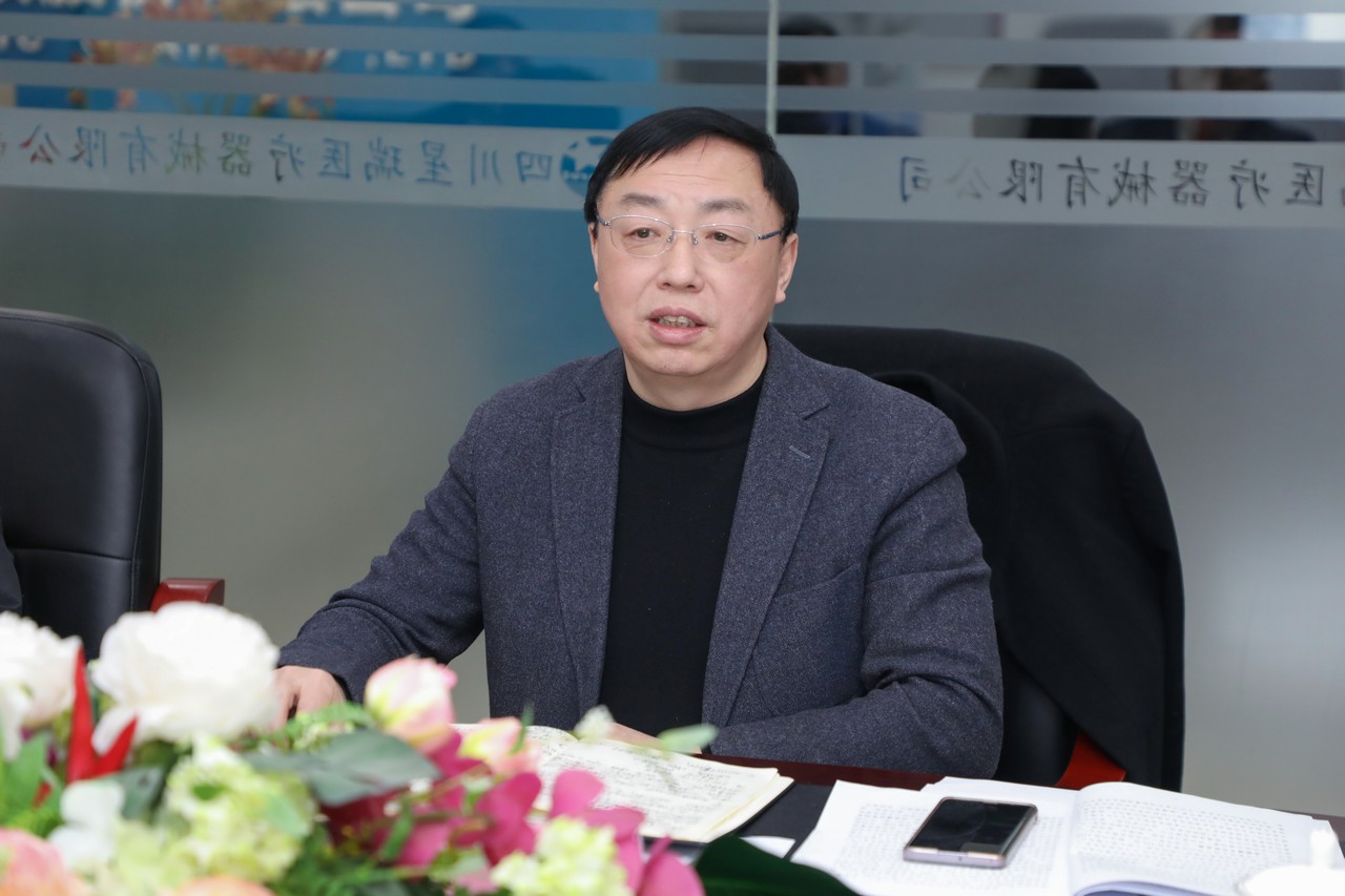 四川省退役军人事务厅就业创业处领导一行莅临星瑞集团调研指导(图5)