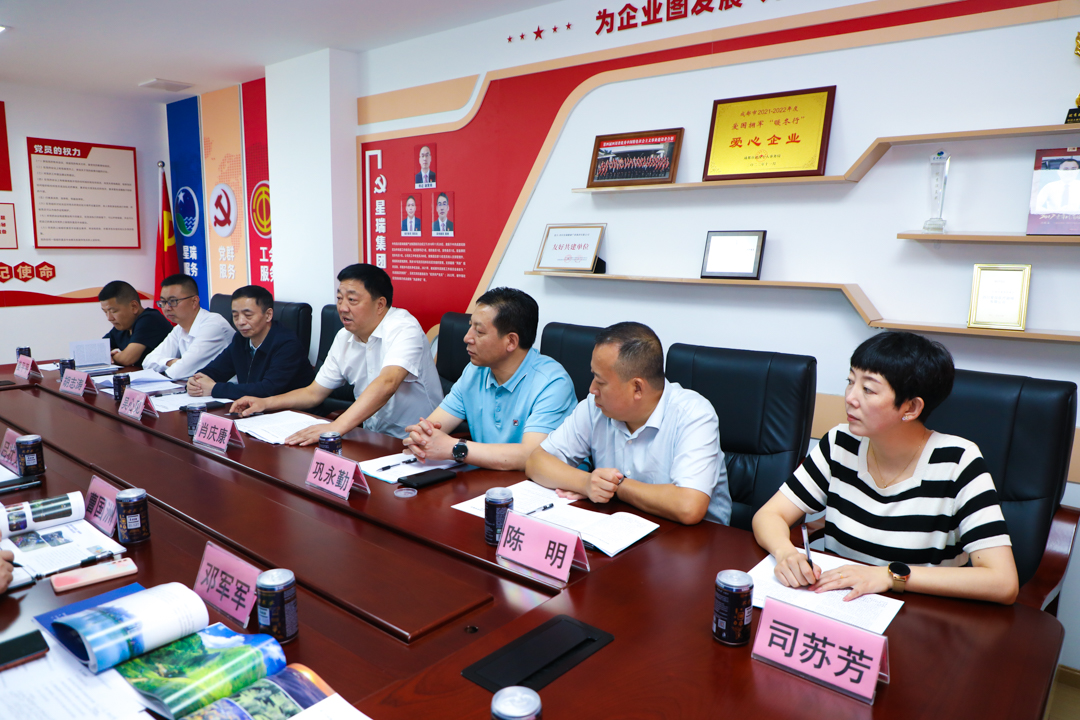 甘肃省陇南市武都区人民政府领导一行莅临星瑞集团考察交流(图9)