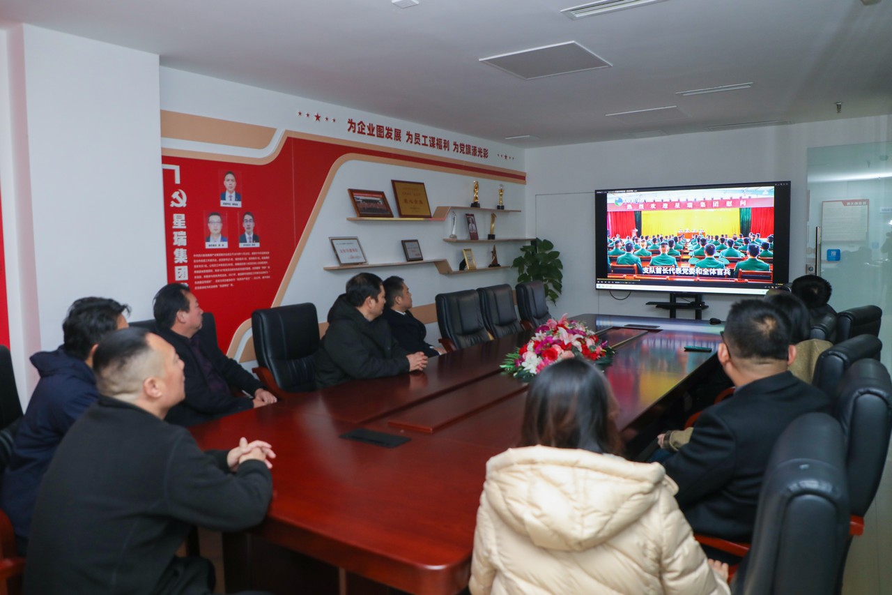 泰州市退役军人事务局、民政局、爱国拥军促进会领导一行莅临星瑞集团考察交流(图4)