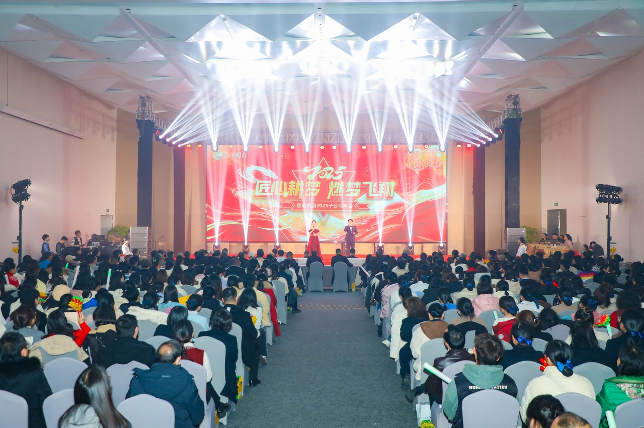 星瑞集团2025年子公司年会在成都星瑞墨林艺术酒店盛大举行(图1)