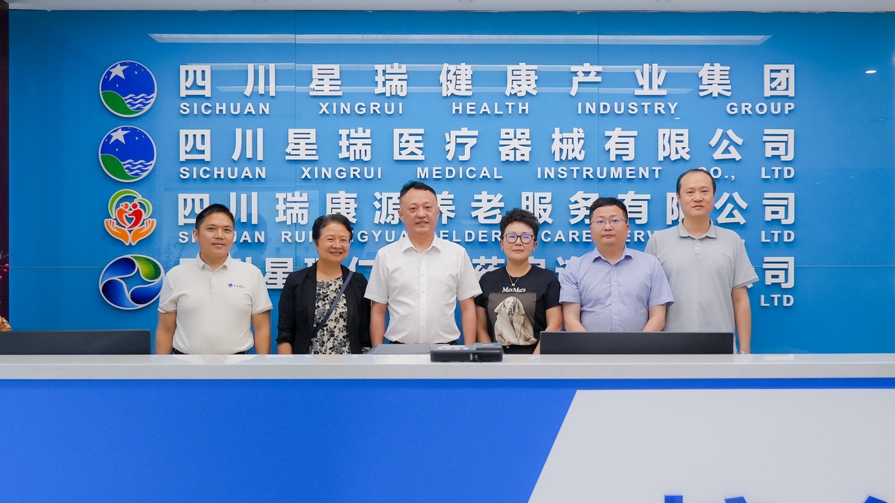 重庆市大渡口区跃进村街道党工委书记李瑜一行莅临星瑞集团考察交流(图9)