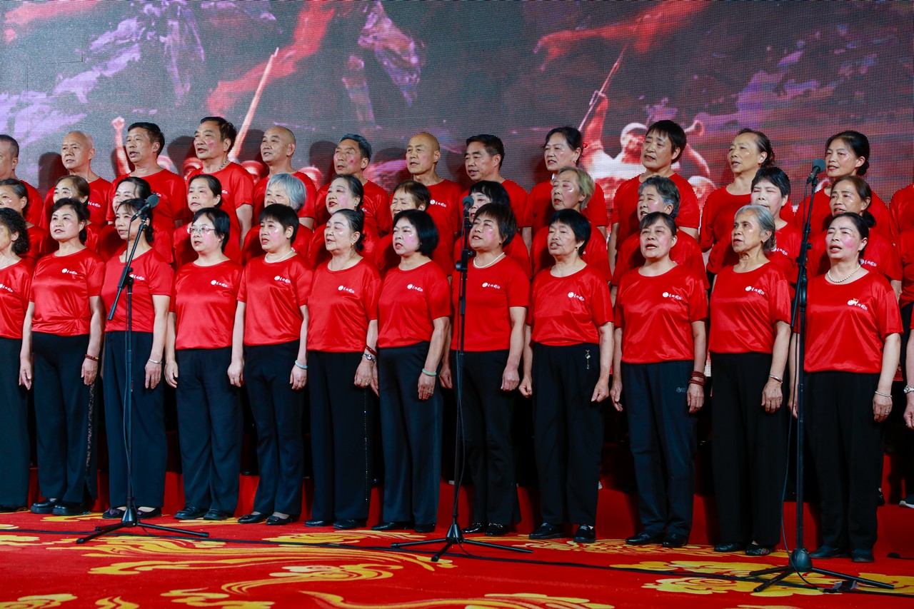 赤心永驻 声颂华章——星瑞集团庆祝中国共产党成立104周年主题歌咏比赛在蓉成功举行(图17)