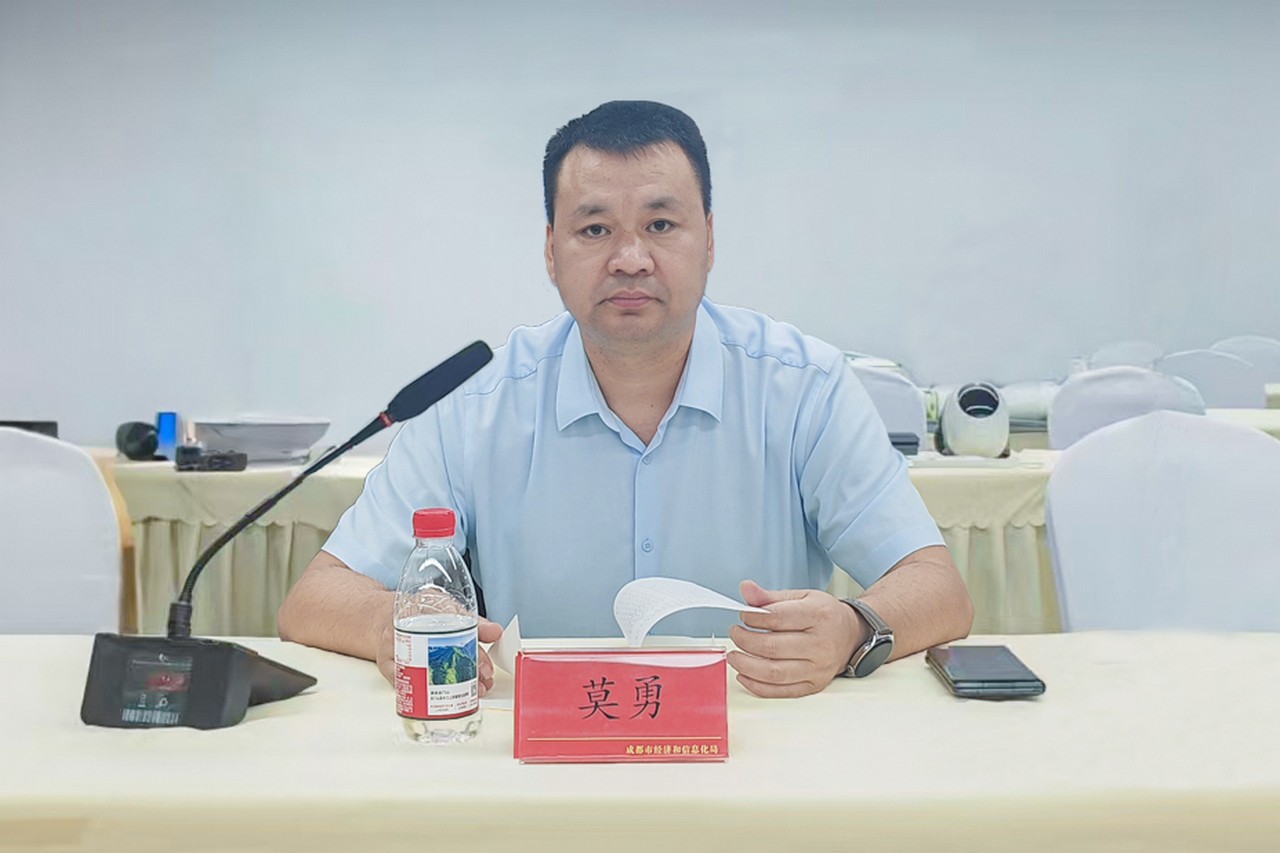 执行总裁莫勇出席“银发优选·成都造”——成都银发经济制造业产品供需对接活动并发言(图4)