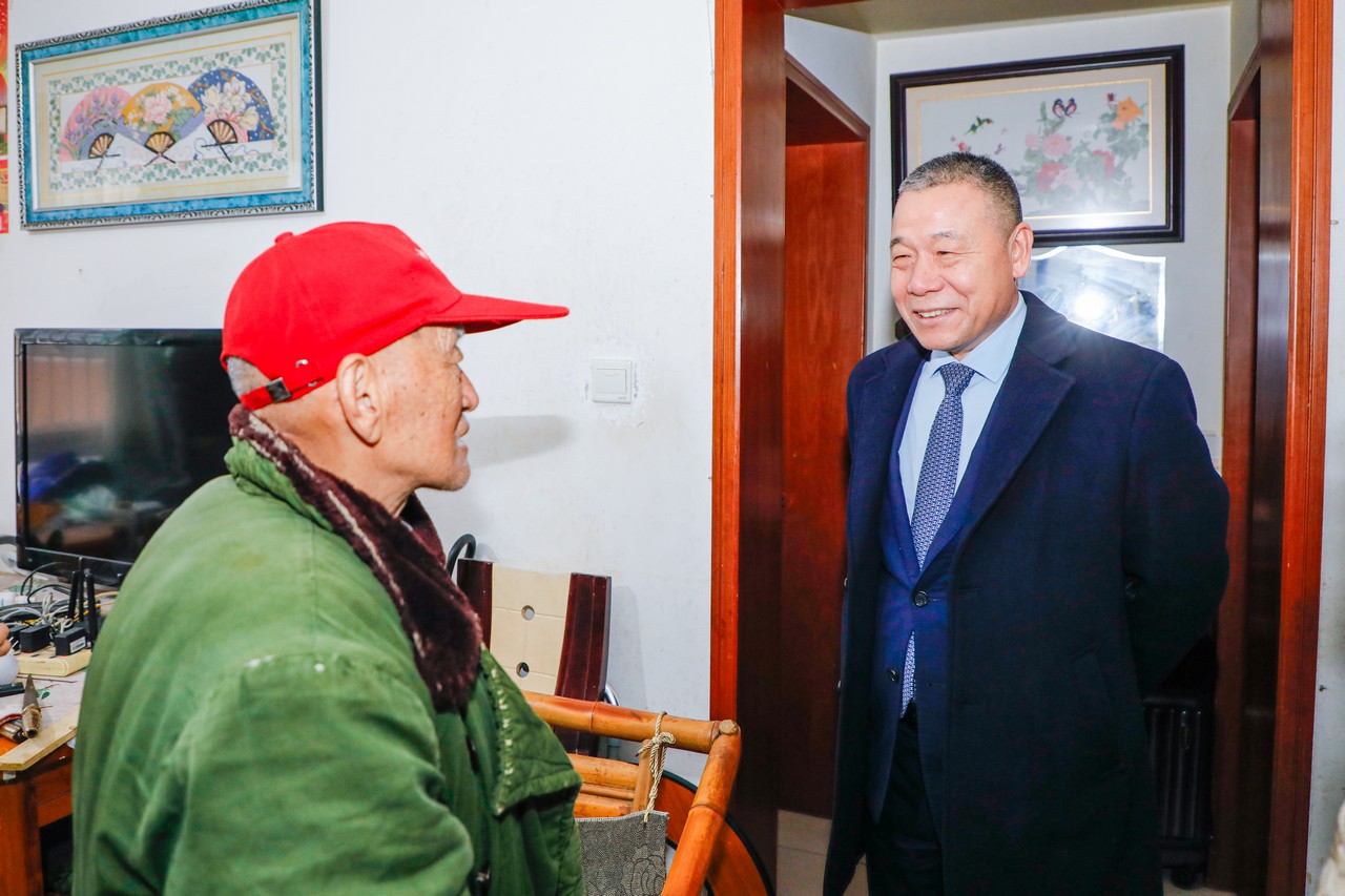 寒冬送温暖 真情暖兵心——开元ky棋8924参与成都高新区“战旗飘扬·老兵帮扶”特别行动(图10)