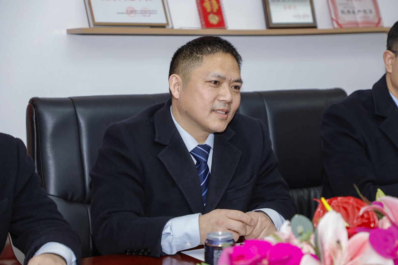 甘肃省瓜州县民政局局长罗京平一行莅临开元ky棋8924考察交流(图7)