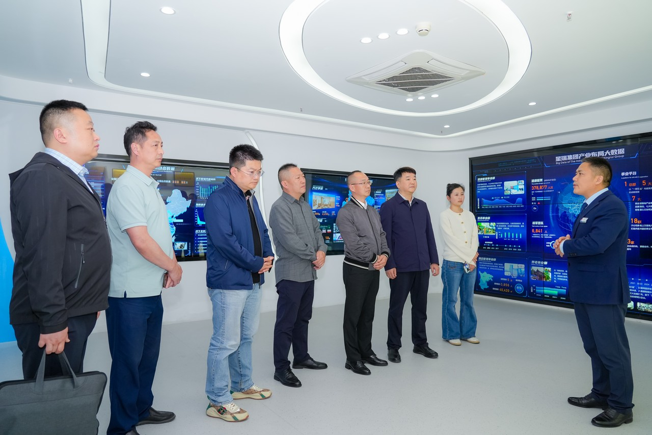 重庆市涪陵区罗云镇人民政府领导一行莅临星瑞集团考察交流(图3)