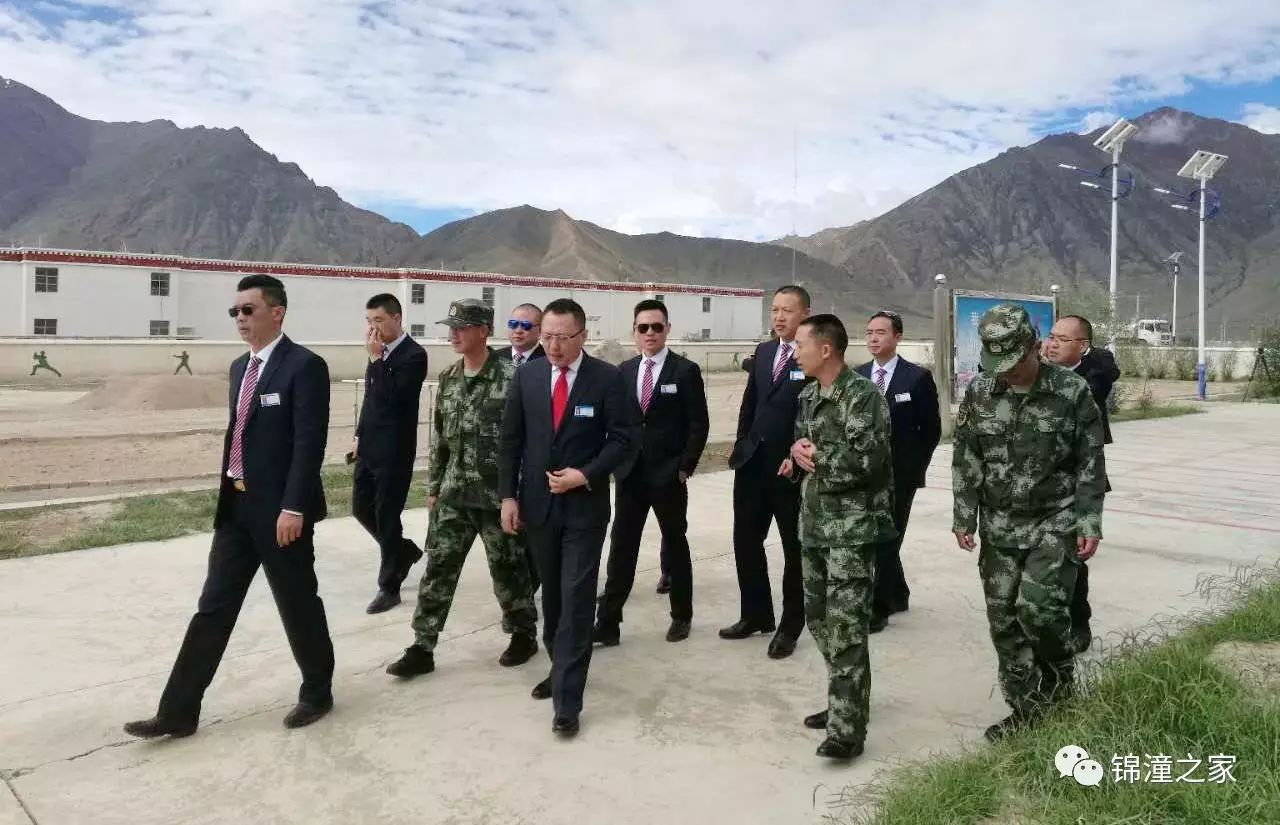 星瑞集团赴藏慰问团看望慰问日土县中队官兵（系列报道之八）(图1)