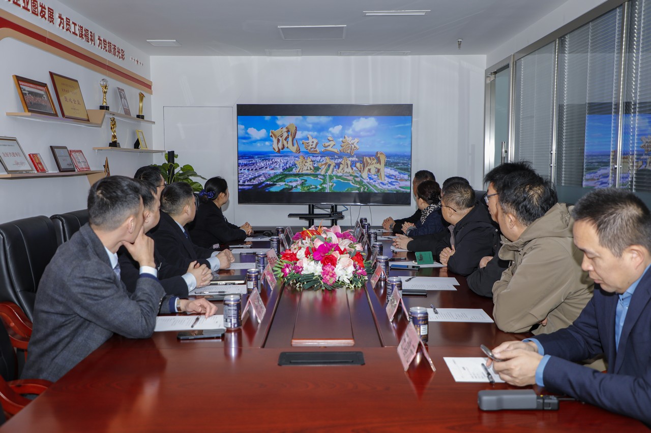 甘肃省瓜州县民政局局长罗京平一行莅临开元ky棋8924考察交流(图5)